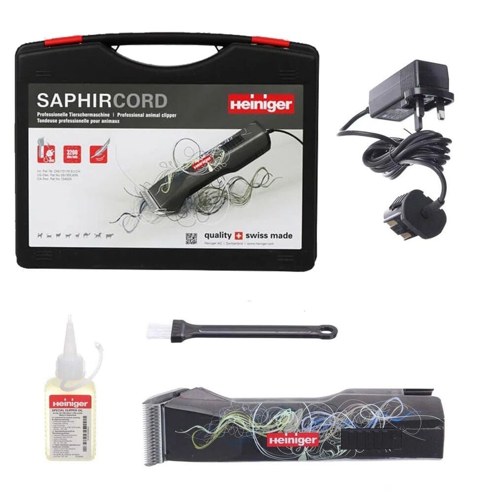 Heiniger Saphir Cord Evcil Hayvan Tıraş Makinesi Elektrikli