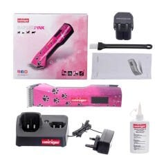Heiniger Saphir Pink Evcil Hayvan Tıraş Makinesi Tek Akülü