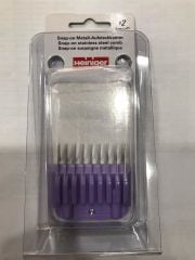 Heiniger 2 Numara 6mm Paslanmaz Çelik Tarak