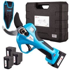 Koham KH-S35K 35mm Budama Makası Kızaklı Üç Akülü Sensörlü