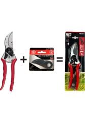 Felco 2 Budama Makası ve F-Tech 2/3 Yedek Bıçaklı Özel Seri